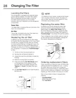 Предварительный просмотр 28 страницы Electrolux EI23CS55GB4 Use & Care Manual