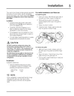 Предварительный просмотр 5 страницы Electrolux EI23CS55GB8 Use & Care Manual