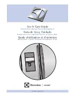 Electrolux EI23CS55GS1 Use & Care Manual preview