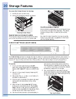 Предварительный просмотр 20 страницы Electrolux EI23CS55GS1 Use & Care Manual