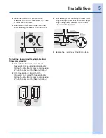 Preview for 5 page of Electrolux EI23SS55 Use And Care Manual