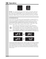 Preview for 12 page of Electrolux EI24BC10QS Use And Care Manual