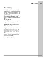 Preview for 13 page of Electrolux EI24BC65GS1 Use & Care Manual