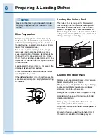 Preview for 8 page of Electrolux EI24CD35RS Use And Care Manual