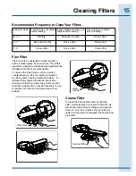 Preview for 15 page of Electrolux EI24CD35RS Use And Care Manual