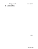 Electrolux EI24EW25KS User Manual preview