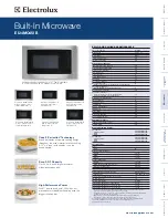 Предварительный просмотр 1 страницы Electrolux EI24MO45I B Product Specifications