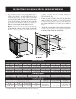 Preview for 10 page of Electrolux EI24MO45IB - 2.0 cu. Ft. Microwave Installation Instructions Manual