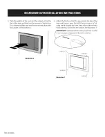 Preview for 4 page of Electrolux EI24MO45IBB Installation Instructions Manual