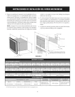 Preview for 10 page of Electrolux EI24MO45IBB Installation Instructions Manual