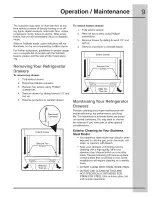 Предварительный просмотр 9 страницы Electrolux EI24RD65HS1 Use & Care Manual