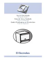 Electrolux EI24RD65KS Use And Care Manual preview