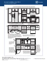 Preview for 4 page of Electrolux EI24WL10QS Dimension Manual