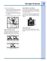 Предварительный просмотр 19 страницы Electrolux EI26SS30J S Use And Care Manual