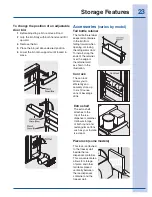 Предварительный просмотр 23 страницы Electrolux EI26SS30J S Use And Care Manual