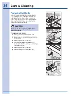 Предварительный просмотр 34 страницы Electrolux EI26SS30J S Use And Care Manual