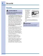 Preview for 4 page of Electrolux EI26SS30JS (French) Guide D'Utilisation Et D'Entretien