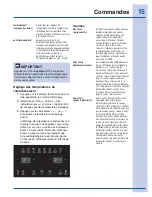 Preview for 15 page of Electrolux EI26SS30JS (French) Guide D'Utilisation Et D'Entretien