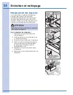 Preview for 34 page of Electrolux EI26SS30JS (French) Guide D'Utilisation Et D'Entretien