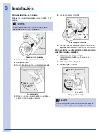 Предварительный просмотр 8 страницы Electrolux EI27BS16J S (Spanish) Guia De Uso Y Cuidado