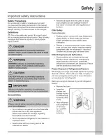 Preview for 3 page of Electrolux EI27BS16JB0 Use & Care Manual