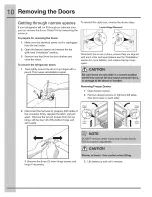 Preview for 10 page of Electrolux EI27BS16JB0 Use & Care Manual