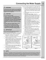 Preview for 13 page of Electrolux EI27BS16JB0 Use & Care Manual