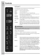 Preview for 14 page of Electrolux EI27BS16JB0 Use & Care Manual