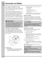 Preview for 16 page of Electrolux EI27BS16JB0 Use & Care Manual