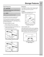 Preview for 17 page of Electrolux EI27BS16JB0 Use & Care Manual