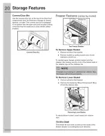 Preview for 20 page of Electrolux EI27BS16JB0 Use & Care Manual