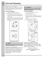 Preview for 28 page of Electrolux EI27BS16JB0 Use & Care Manual