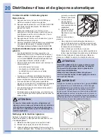 Preview for 20 page of Electrolux EI27BS26J S (French) Manual D’Utilisation Et D’Entretien