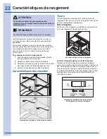 Preview for 22 page of Electrolux EI27BS26J S (French) Manual D’Utilisation Et D’Entretien