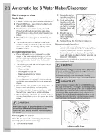 Preview for 20 page of Electrolux EI27BS26JB0 Use & Care Manual