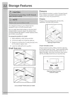 Preview for 22 page of Electrolux EI27BS26JB0 Use & Care Manual