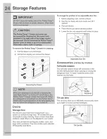 Preview for 24 page of Electrolux EI27BS26JB0 Use & Care Manual