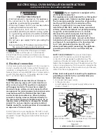 Preview for 4 page of Electrolux EI27EW35JS Installation Instructions Manual