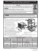 Preview for 9 page of Electrolux EI27EW35JS Installation Instructions Manual