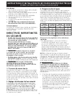 Preview for 19 page of Electrolux EI27EW35JS Installation Instructions Manual