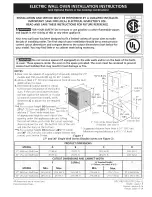 Electrolux EI27EW35JS2 Installation Instructions Manual preview