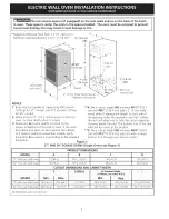 Предварительный просмотр 2 страницы Electrolux EI27EW35JS2 Installation Instructions Manual