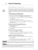 Preview for 32 page of Electrolux EI27EW45JS1 Use & Care Manual