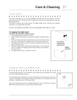 Preview for 35 page of Electrolux EI27EW45JS1 Use & Care Manual