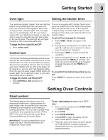 Preview for 9 page of Electrolux EI27EW45JS3 Use & Care Manual