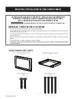 Предварительный просмотр 9 страницы Electrolux EI27M045GS Installation Instructions Manual