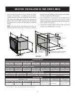 Предварительный просмотр 10 страницы Electrolux EI27M045GS Installation Instructions Manual