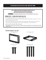 Preview for 1 page of Electrolux EI27M045T Installation Instructions Manual