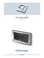 Предварительный просмотр 1 страницы Electrolux EI27MO45GS Use & Care Manual