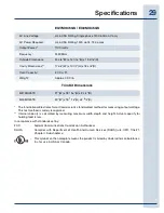 Preview for 29 page of Electrolux EI27MO45GS Use & Care Manual